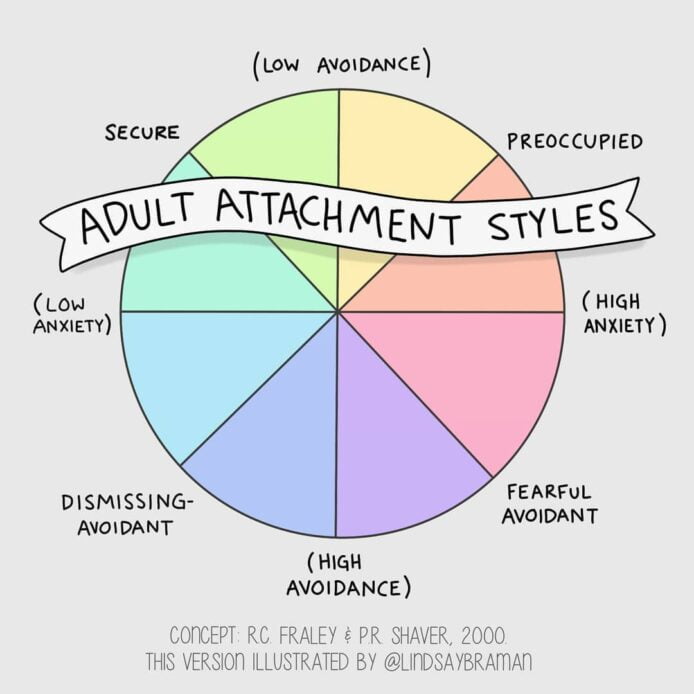 stilurile de atașament