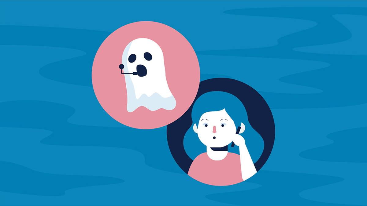 victima ghosting