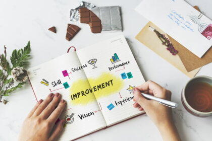 improvement potential excellence diagram graphic concept