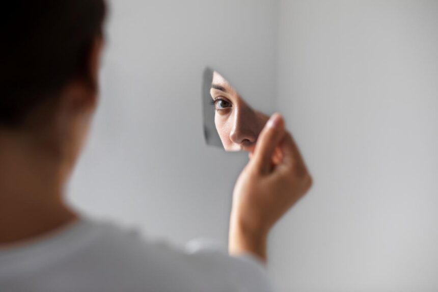 portrait woman with low self esteem